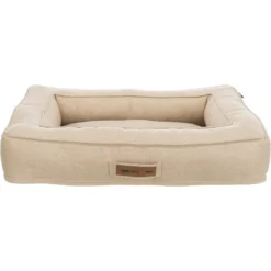 Lit Lona Sable 60x50cm - Trixie -Promos Vivariux Magasin lit lona sable 60x50cm trixie 37660 trixie lit lona en tissu couverture en polyester rembourrage en fibres de polyester forme st 1