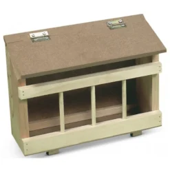 Mangeoire à Grit Avec Dos 30cm - Natural