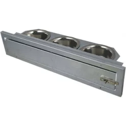 Mangeoire à Plateau Tournant 3 Bols