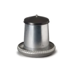 Mangeoire à Trèmie En Métal Avec Couvercle 8L - Benelux