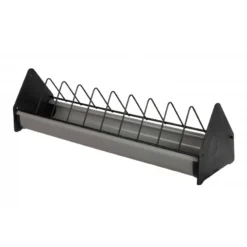 Mangeoire En Plastique Avec Grille Basculante - 100cm