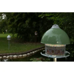 Mangeoire Extérieure Space GARDEN - Modèle Maron - S.T.A. Soluzioni -Promos Vivariux Magasin mangeoire exterieure space garden modele maron sta soluzioni m057marrone sta soluzioni space garden est une mangeoire exterieure 3