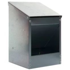 Mangeoire Galva Basse-Cours 2,5kg -Promos Vivariux Magasin mangeoire galva basse cours 25kg 2487 kinlys 1