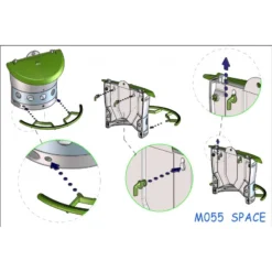 Mangeoire SPACE Bird Feeder - S.T.A. Soluzioni 10 Mangeoire SPACE Bird Feeder - S.T.A. Soluzioni -Promos Vivariux Magasin mangeoire space bird feeder sta soluzioni m055 sta soluzioni nouveau modele de mangeoire revolutionnaire 1 ouverture facileinser 3