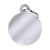 Médaille Basic Cercle Grand Laiton Chromé -Promos Vivariux Magasin medaille basic cercle grand laiton chrome mfb16 my family