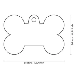 Médaille Basic Os Grand Rouge -Promos Vivariux Magasin medaille basic os grand rouge bh50red my family 1