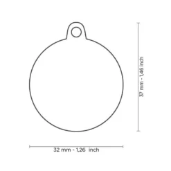 Médaille Cercle Grand " The Queen " -Promos Vivariux Magasin medaille cercle grand the queen ch17queen my family 1