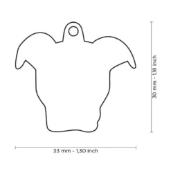 Médaille Chien Pitbull Noir Et Blanc -Promos Vivariux Magasin medaille chien pitbull noir et blanc mf06whiteblack my family 1