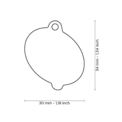 Médaille Food Donut -Promos Vivariux Magasin medaille food donut chdonuts my family 1