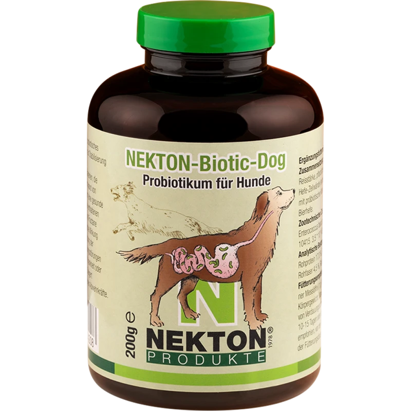 Nekton-Biotic-Dog Probiotique Pour Chien 200gr - Nekton 3 Nekton-Biotic-Dog Probiotique Pour Chien 200gr - Nekton