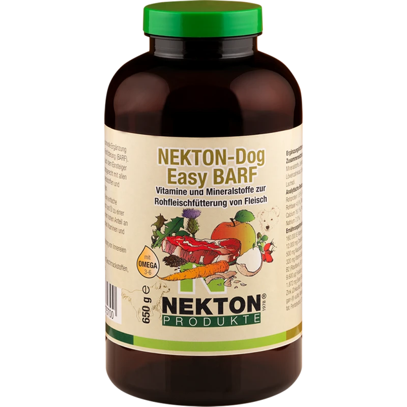 Nekton-Dog Easy-BARF Préparation A Base De Substances Vitales Naturelles 650gr - Nekton 3 Nekton-Dog Easy-BARF Préparation A Base De Substances Vitales Naturelles 650gr - Nekton