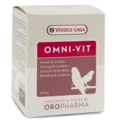 VERSELE-LAGA Oropharma Omni-Vit 200gr - Mélange De Vitamines Pour L'élevage Et La Condition - Oiseaux