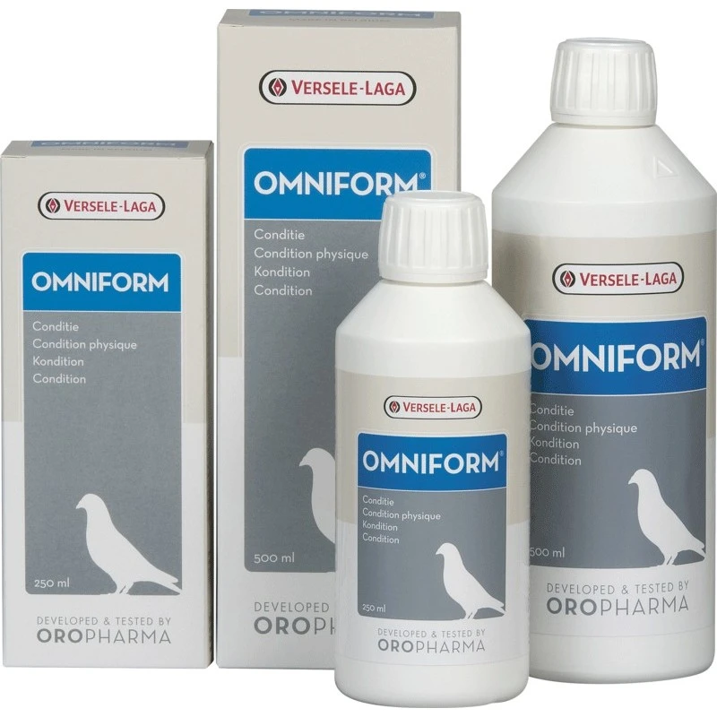 Oropharma Omniform 500ml - Mélange D'acides Aminés Et Vitamines Hydrosolubles - Pigeons 3 Oropharma Omniform 500ml - Mélange D'acides Aminés Et Vitamines Hydrosolubles - Pigeons