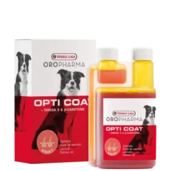 Oropharma Opti Coat 1L - Supplément Alimentaire Pour Un Pelage Luisant - Chiens
