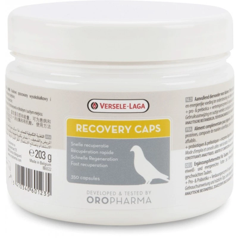 Oropharma Recovery Caps 350 Capsules - Capsules De Récupération - Pigeons 3 Oropharma Recovery Caps 350 Capsules - Capsules De Récupération - Pigeons