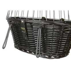 Panier De Vélo Pour Chien Noir 50x41x35cm Max 5kg - Trixie -Promos Vivariux Magasin panier de velo pour chien noir 50x41x35cm max 5kg trixie 2818 trixie panier de velo pour chien fixation sur le guidon avec grill 3