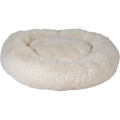 Panier Long Plush Blanc S 50cm - Animal Boulevard