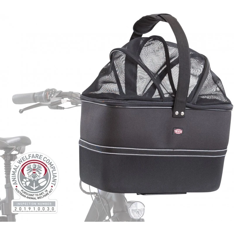 Panier Pour Chien Pour Guidon De Vélo 41x47x29cm/max 6kg - Trixie 3 Panier Pour Chien Pour Guidon De Vélo 41x47x29cm/max 6kg - Trixie
