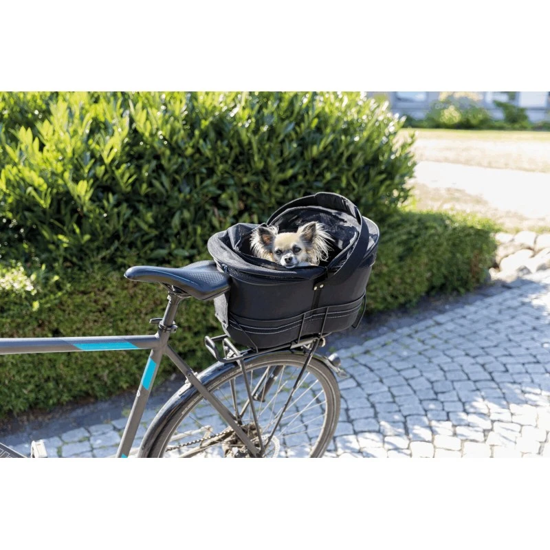 Panier Pour Vélo Pour Porte-bagages étroits 29x42x48cm Max.6kg - Trixie 4 Panier Pour Vélo Pour Porte-bagages étroits 29x42x48cm Max.6kg - Trixie – Image 2