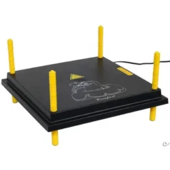 Panneau Chauffant 60x40 Cm 62W -Promos Vivariux Magasin panneau chauffant 60x40 cm 62w 24132 kinlys panneau chauffant monte sur pieds tres rapidement reglables en hauteur simples dutil 3