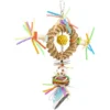Pendentif Rond Coloré En Paille Multicolore 35x20x5,5cm - Duvo+ -Promos Vivariux Magasin pendentif rond colore en paille multicolore 35x20x55cm duvo 12704 duvo pendentif rond colore en paille multicolore jouet en pail