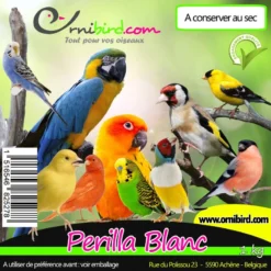 Deli Nature Perilla Blanc Au Kg - Ornibird -Promos Vivariux Magasin perilla blanc au kg ornibird 003736 kg deli nature les graines de perilla contiennent environ 25 de lipides dont 65 dacide alpha 1