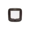 PetSafe Chatière à Verrouillage Manuel 4 Positions Brun 21,9x21,9cm - Pet Solutions