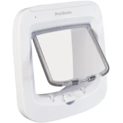 PetSafe Chatière Avec Puce électronique Blanc 22x23,9cm - Pet Solutions