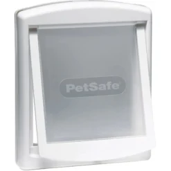 PetSafe Staywell Original Porte Pour Animaux Verrouillage 2 Positions Blanc L-38,3x45,4cm - Pet Solutions