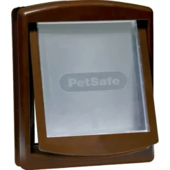 PetSafe Staywell Original Porte Pour Animaux Verrouillage 2 Positions Brun M-29,2x35,2cm - Pet Solutions
