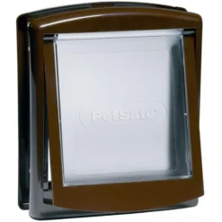 PetSafe Staywell Original Porte Pour Animaux Verrouillage 2 Positions Brun S-19,8x23,6cm - Pet Solutions