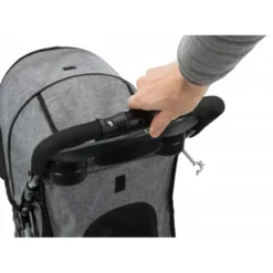 Poussette Avec 4 Roues - Trixie -Promos Vivariux Magasin poussette avec 4 roues trixie 28959 trixie poussetteavec 4 roues pour plus de stabilite avec fonction pliage rapide pour chiens 1 7