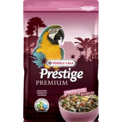Prestige Premium Perroquets Sans Noix 2kg - Mélange De Graines Enrichi En Granulés VAM