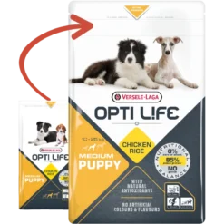 Puppy Medium - Moyennes Races - Poulet 2,5kg - Opti Life