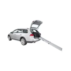 Rampe Télescopique 2 Marches, En Aluminium/papier émeri 43x100-180cm - Trixie -Promos Vivariux Magasin rampe telescopique 2 marches en aluminium papier emeri 43x100 180cm trixie 3940 trixie rampe telescopique 2 marches en aluminium 1