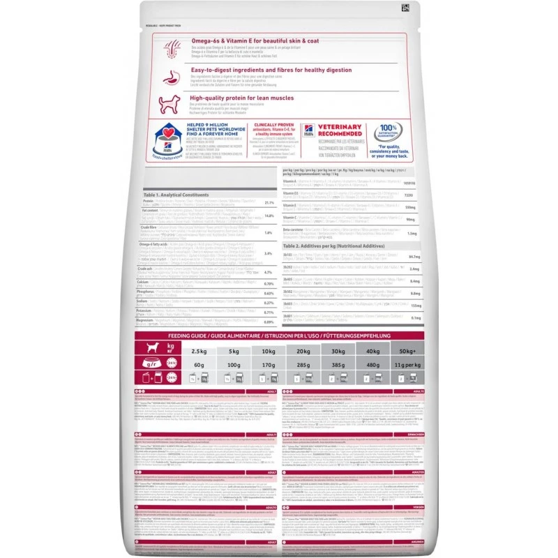 Science Plan Aliment Pour Chien Adulte Medium Au Poulet 12kg - Hill's 4 Science Plan Aliment Pour Chien Adulte Medium Au Poulet 12kg - Hill's – Image 2