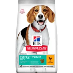 Science Plan Aliment Pour Chien Adulte Medium Perfect Weight Au Poulet 2kg - Hill's