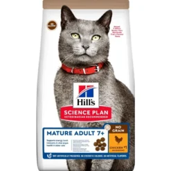 Science Plan NO GRAIN Aliment Pour Chat Adulte Mature Au Poulet 1,5kg - Hill's