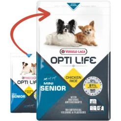 Senior Mini - Petits Chiens âgés - Poulet 7,5kg - Opti Life