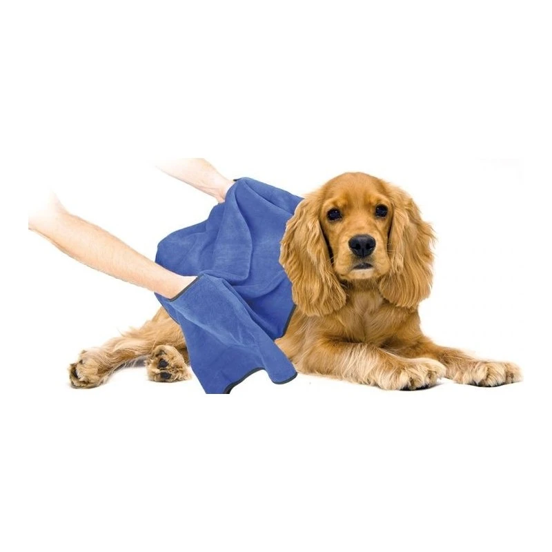 Serviette De Bain Pour Chien Microfibre 40x60cm - Duvo+ 3 Serviette De Bain Pour Chien Microfibre 40x60cm - Duvo+