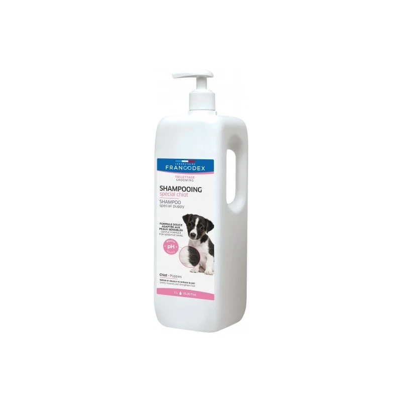 Shampooing Spécial Chiot 1L - Francodex 3 Shampooing Spécial Chiot 1L - Francodex