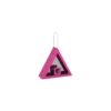 Silo Triangle Rose 23x14x20cm - Benelux -Promos Vivariux Magasin silo triangle rose 23x14x20cm benelux 17337 benelux