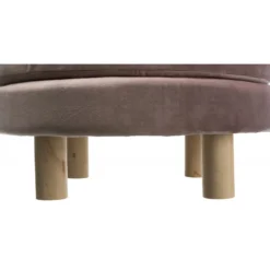 Sofa Livia ø 48x40cm - Trixie -Promos Vivariux Magasin sofa livia 48x40cm trixie 37910 trixie sofa livia aspect velours couverture en polyester dossier en bois stable rembourre coussi 5