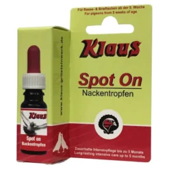 Spot On (gouttes Pour La Nuque Oiseaux Et Pigeons - 5 Mois) 10ml - Klaus