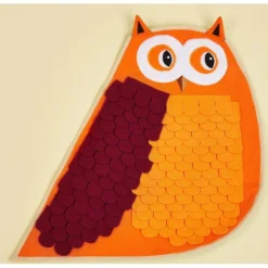 Tapis à Renifler Hibou 56x60cm - FOFOS