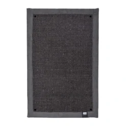 Tapis Griffoir De Coin Krappa Noir 58x38x1,5cm - Duvo+