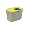 Top Cat Litière Avec Couvercle Gris/Jaune 59x39x38cm -Promos Vivariux Magasin top cat litiere avec couvercle gris jaune 59x39x38cm mod ag50 330 kinlys