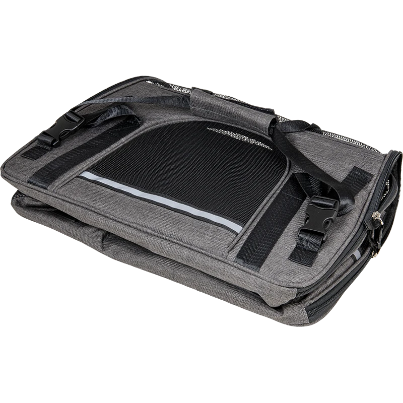 Transporteur Pliable Travel Gris 44x25x25cm - Jack And Vanilla 7 Transporteur Pliable Travel Gris 44x25x25cm - Jack And Vanilla – Image 5
