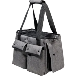 Transporteur Travel Gris/Noir 36x20x28cm - Jack And Vanilla -Promos Vivariux Magasin transporteur travel gris noir 36x20x28cm jack and vanilla 43 2027 jack and vanilla transporteur travel gris noir 36x20x28cm jack 2