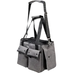 Transporteur Travel Gris/Noir 36x20x28cm - Jack And Vanilla -Promos Vivariux Magasin transporteur travel gris noir 36x20x28cm jack and vanilla 43 2027 jack and vanilla transporteur travel gris noir 36x20x28cm jack 3